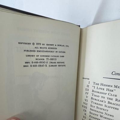 Lot of 2 Nancy Drew Mystery Stories hardback books #47 & #50 1970 & 1973