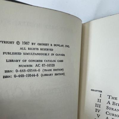 Lot of 2 Nancy Drew Mystery Stories hardback books #44 & #45 1967 & 1968