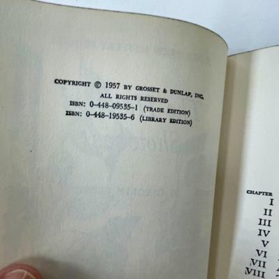 Lot of 2 Nancy Drew Mystery Stories hardback books #35 & #38 1957 & 1961