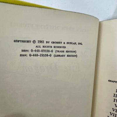 Lot of 2 Nancy Drew Mystery Stories hardback books #35 & #38 1957 & 1961