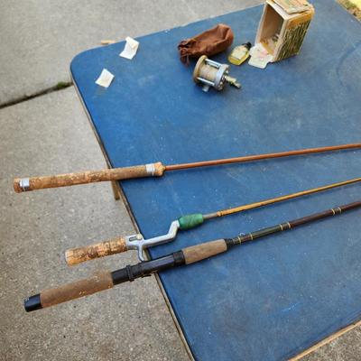 Vintage Fishing Rods & Reel