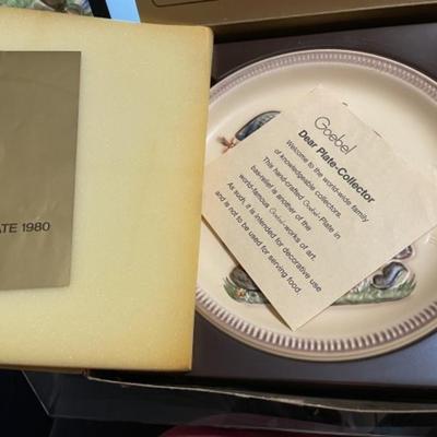 Hummel Plate Plaque 10" Spring Dance Anniversary Plate 1980 w/Coa in Original Box w/Paperwork as Pictured.
