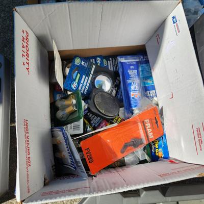 Large Tools Household Hardware Lot, Organizers, Tool Totes, Plumbing , Tire Gauges