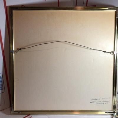 Noted Artist "Linda Verhagen" Charcoal/Pastel Cub Artwork from the Early 1980's Pencil Signed Preowned from an Estate....