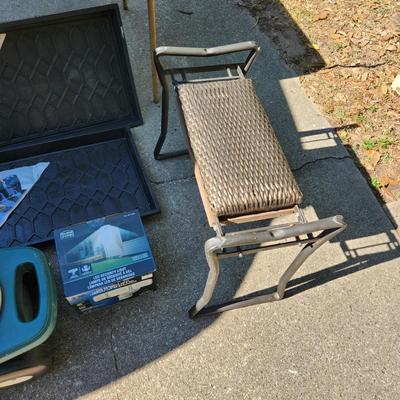 Garden Seats , Led Security Light NIB, 2 Step Guard Boot Shoe Trays