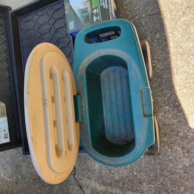 Garden Seats , Led Security Light NIB, 2 Step Guard Boot Shoe Trays