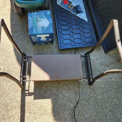 Garden Seats , Led Security Light NIB, 2 Step Guard Boot Shoe Trays