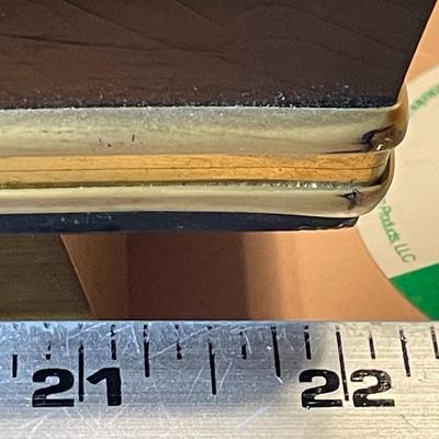 Vintage Mid-Century Ankeruhr Mantle Clock (Anchor clock) 22" Long Untested, Chimes Sound on the Quarter - Hour, No Key, & No...