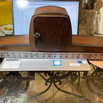 Vintage Mid-Century Ankeruhr Mantle Clock (Anchor clock) 22" Long Untested, Chimes Sound on the Quarter - Hour, No Key, & No...