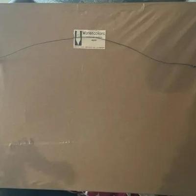 Lambertville NJ Downtown Artist Proof by Joanna Krasnansky Edition 56/474 Frame Size 21.5" x 25.5" in VG Preowned Condition.