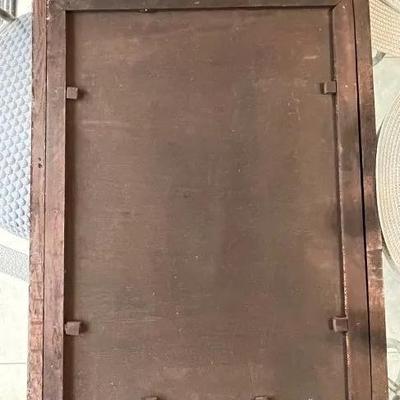 Pair of 2 Vintage Chinese Reverse Glass Paintings 17" x 23" Preowned from an Estate Cleanout in VG Condition.