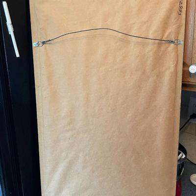 Wimbledon 1991 Framed Collage; Program, Ticket Stubs, Event Cover Framed Size 17.5" x 30.5" as Pictured.