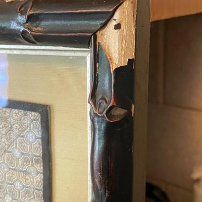 Vintage Chinese Silk Embroidery “100 Children Playing” Decorative Art Frame Size 17.75" x 31.50" (Artwork in Great Shape Frame...