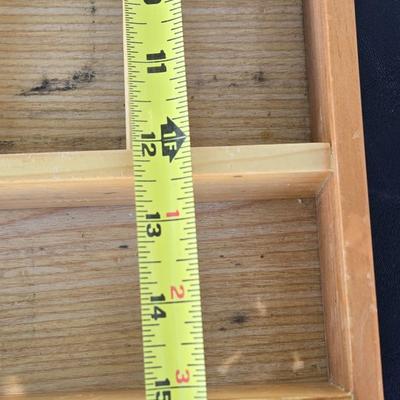 Wood Utensils Drawer Organizer
