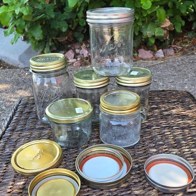 Jars & Lids Lot