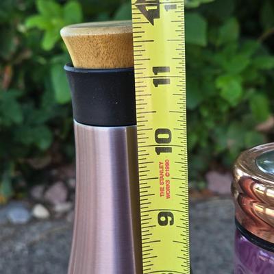 Portable Stainless Beverage Carafe and Glass Water Bottle