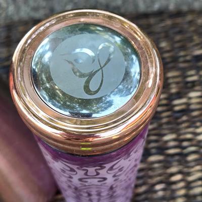Portable Stainless Beverage Carafe and Glass Water Bottle