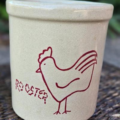 Roseville, Ohio Rooster Crock