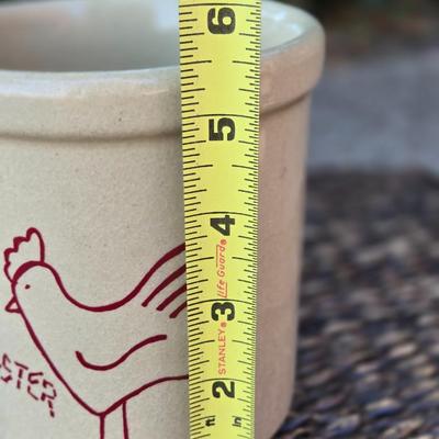 Roseville, Ohio Rooster Crock