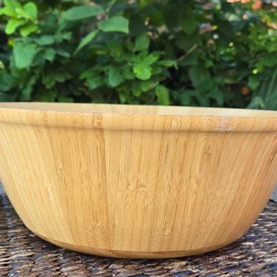 Bamboo Wood Decorative Bowl