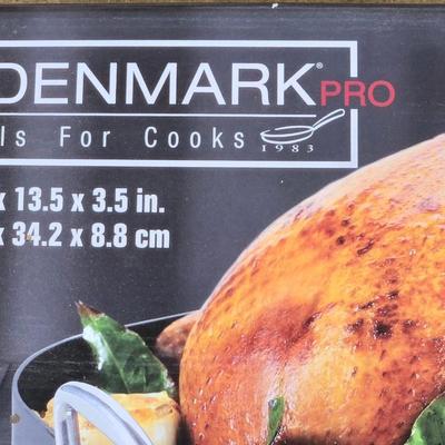 Denmark Pro Anodized Roaster with Rack