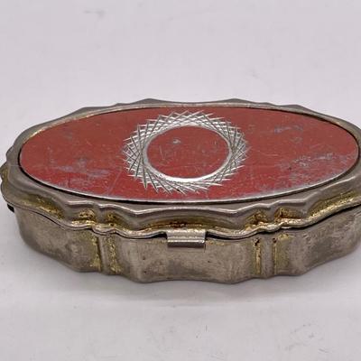 Large Oval Pill Box