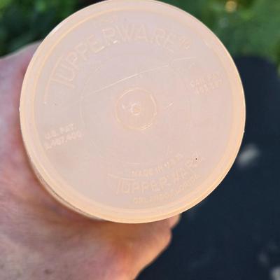 Vintage Mid Century Tupperware Cups