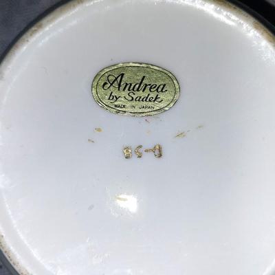 ANDREA TRINKET BOX AND SMALL PORCELAIN VASE- GERMANY