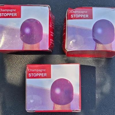(3) Champagne Stoppers