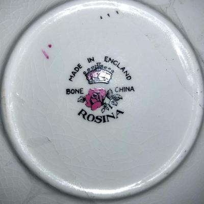 TWO PORCELAIN TEACUP AND SAUCER