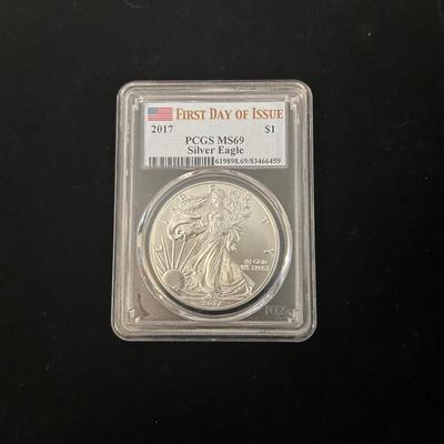 2017 American Eagle First Strike MS69