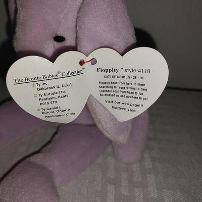 FLOPPITY-ARIEL-SQUILER BEANIE BABIES
