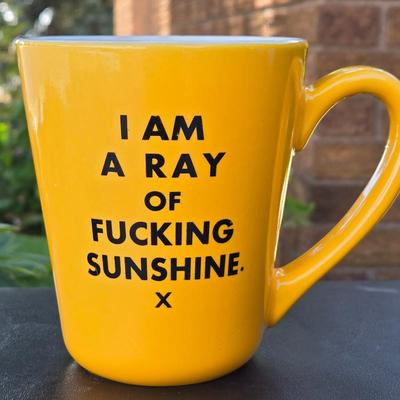 (3) Funny Coffee Mugs