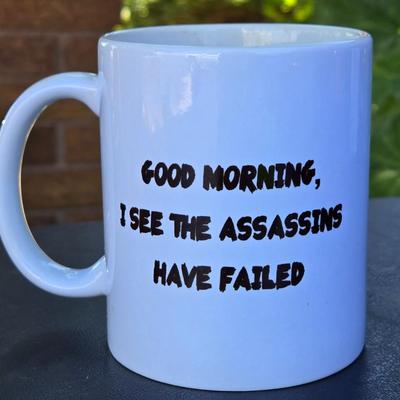 (3) Funny Coffee Mugs