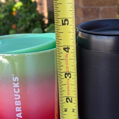 (2) Portable Coffee Mugs