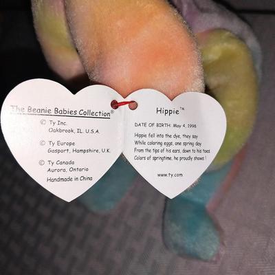 SAMMIE-ARIEL-HIPPIE BEANIE BABIES BY TY