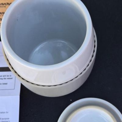 Pampered Chef Ceramic Egg Cooker