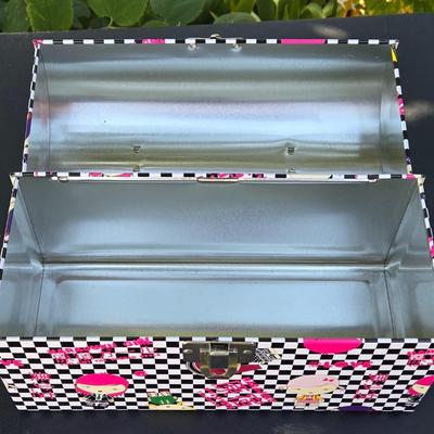 Vintage Harajuku Metal Lunch Box