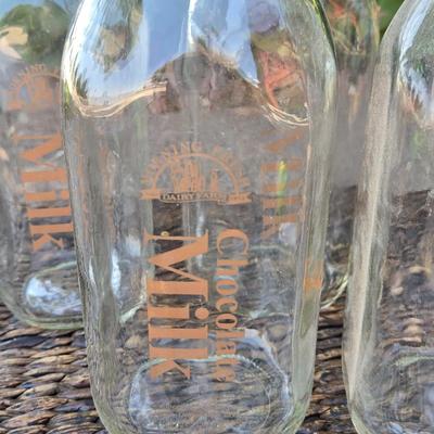 Glass Milk Jars