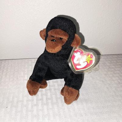 TRACKER-CONGO-ALMOND BEANIE BABIES