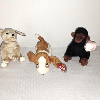 TRACKER-CONGO-ALMOND BEANIE BABIES