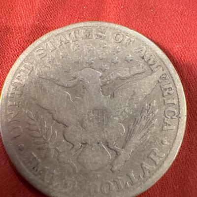 1911 BABER HALF DILLAR SILVER