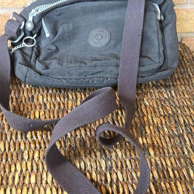 Kipling Black Purse with Signature Gorilla Keychain