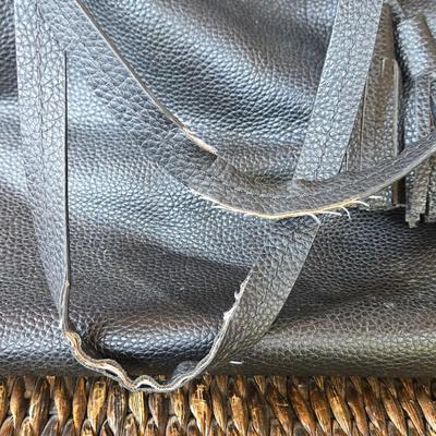 Kate Spade Soft Black Leather Purse with Tassels