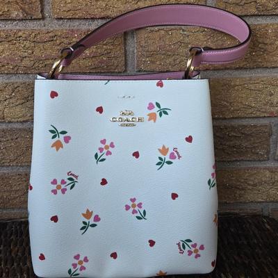 New, Never Used COACH Floral Design Purse