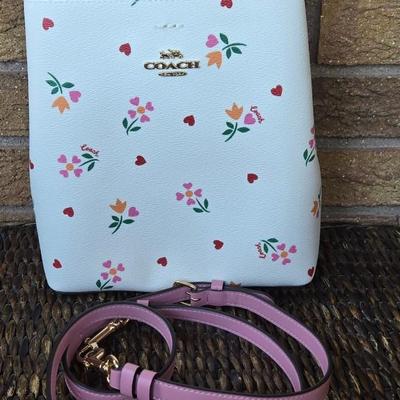 New, Never Used COACH Floral Design Purse