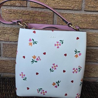 New, Never Used COACH Floral Design Purse