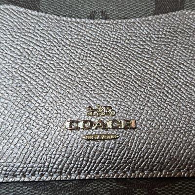 COACH Signature Wristlet Wallet