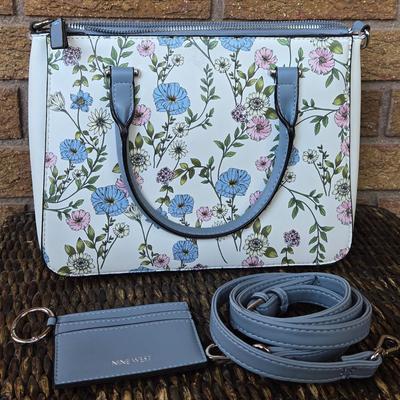 New Nine West Floral Purse