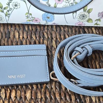 New Nine West Floral Purse